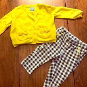 BabyGap girls 3-6 months set